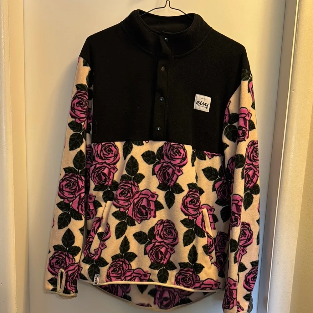 Eivy Cozy Fleece Rose Print Set - Picture 3 of 12